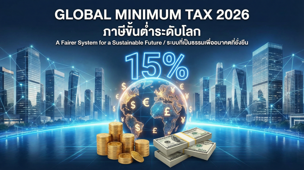 Global Minimum Tax 2026, ภาษีขั้นต่ำระดับโลก, วางแผนภาษีนิติบุคคล