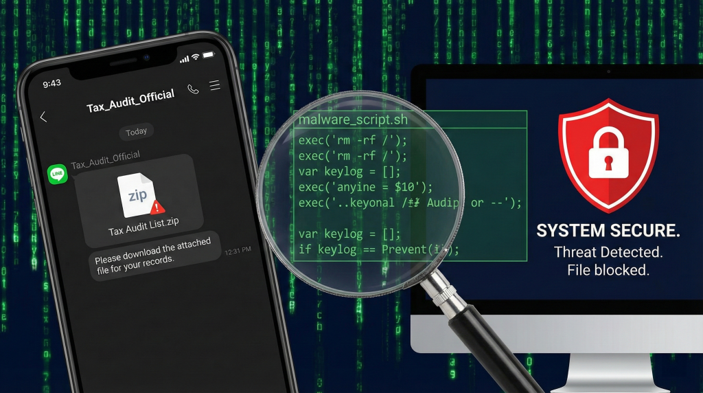 ด่วน! ระวังไฟล์ "รายชื่อบริษัทที่ถูกตรวจสอบภาษี.zip" เผลอกดไปแล้วต้องทำไง? (วิธีเช็คและล้างเครื่องฉบับเร่งด่วน) Virus อันตราย ห้ามเปิดเด็ดขาด
