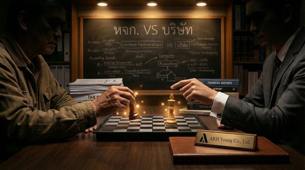 เลือกแบบไหนดี? เจาะลึกความต่าง หจก. VS บริษัทจำกัด ข้อมูลอัปเดตที่คนอยากเปิดกิจการต้องรู้ (อัปเดต มีนาคม 2026)