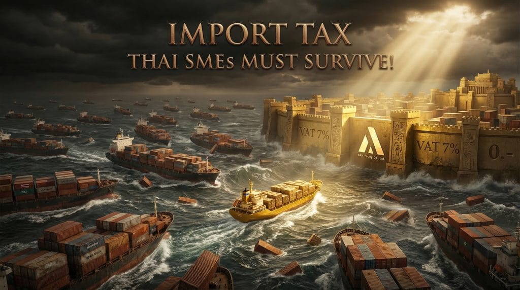 SME ไทยต้องรอด! เจาะลึกภาษีนำเข้าบาทแรก ดีเดย์สกัดสินค้าถูก พร้อมวิธีวางแผนภาษีรับศึกปี 2569 (อัปเดต มีนาคม 2026)